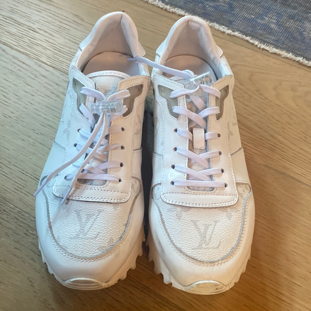 Lv sneakers! Only worn once!